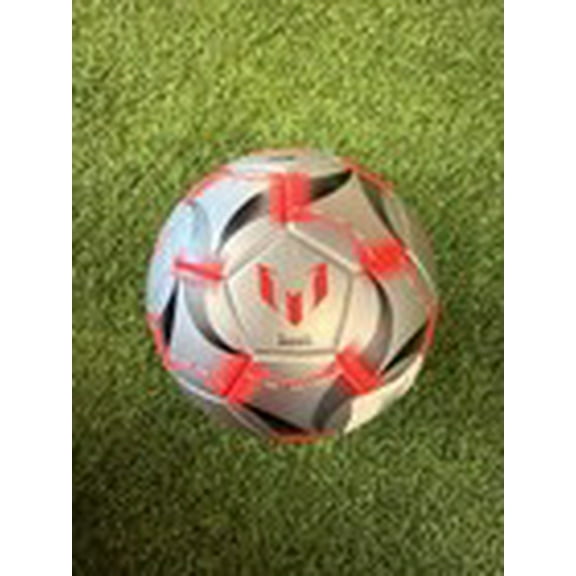 adidas Messi F50 Mini Soccer Ball Size 1 - Red/Silver/Black