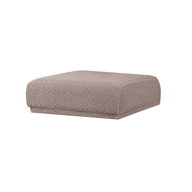Rectangular Elastic Dressing Table Stool Cover - Durable and Washable Counter Stool Protector for Saddle Shaped Chairs