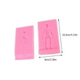 thumbnail image 4 of 2pcs 3D Halloween Baking Mould Skeleton Mold Cake Chocolate Mold Baking Tool, 4 of 8
