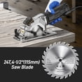 thumbnail image 2 of Mini sierra circular 4.Amp Sierra circular compacta de 4-1/2 pulgadas 3500RPM, 2 of 8