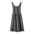 thumbnail image 1 of Elodie Chef Apron Kitchen Cooking Apron Machine Washable Sleeveless Bib Apron Gardening grey, 1 of 8