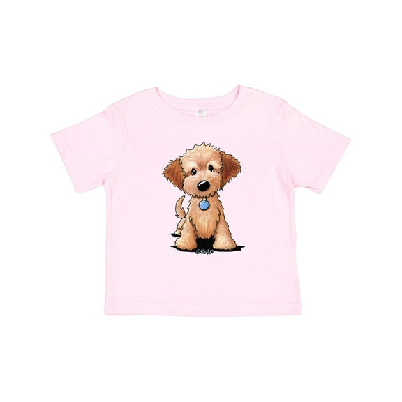Inktastic Kiniart Mini Goldendoodle Boys or Girls Toddler T-Shirt