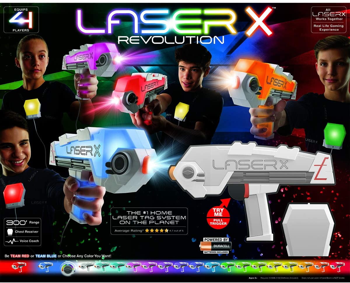 Laser X 88016 Two Player RIfHaX Laser Gaming Set 2 Units