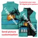 thumbnail image 4 of 2024 Personalice sus abrigos con estampado exclusivo para hombres Comuníquese con el servicio de atención al cliente para personalizar el chaleco sin mangas para hombres, 4 of 5