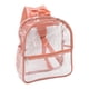 thumbnail image 5 of Mochila transparente de PVC Mochila transparente portátil de alta capacidad con diseño de cremallera de PVC para la escuela, 5 of 8
