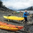 thumbnail image 7 of Foldable Kayak Cart, Lightweight Aluminum Alloy Frame, Universal Dolly Cart with 10'' Durable Solid Tires for Canoes, Paddle Boards, Boats, Strong 1.75" Thick Prongs, 7 of 7