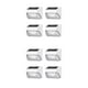 thumbnail image 1 of Yuarrent 4 Uds. Lámpara de pared con luz Solar LED para escaleras, peldaños, luces para cercas de patio, decoración de Navidad, Control, Type1 NO1, 1 of 6