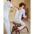 thumbnail image 6 of Foldable Massage Chair Adjustable Tattoo Chair Spa Chair Portable Therapy Chair w/Free Carry Case& Face Cradle, Burgundy, 6 of 7