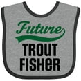 thumbnail image 3 of Inktastic Fishing Future Trout Fisher Boys or Girls Baby Bib, 3 of 4