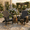 Black, variant on Set of 1 Folding Solid Cedar Wood Adirondack Chairs Half‑Pre‑Assembled Outdoor Patio Lounge Chairs Water‑Based Paint Weather Resistant for Garden Lawn Backyard Poolside