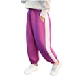 thumbnail image 2 of Antinious Toddler Boys Girls Stylish Solid Elastic Waist Pocket Jogger Full Length Pants 11-12Y, 2 of 5
