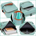 thumbnail image 3 of Mochila vintage para computadora portátil para mujeres y hombres, mochila para la escuela y la universidad, 3 of 4