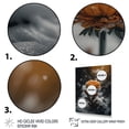 thumbnail image 3 of Designart A Blooming Orange Marigold Flower In Winter III Canvas Wall Art, 3 of 5