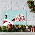 thumbnail image 5 of Gallery Dangling Santa Wall Art, Funny Christmas Decorations, Cute & Colorful Artwork, Snowflakes, Premium Gallery Wrapped Canvas Decor, Ready to Hang, 12 in H x 18 in W, Made in America, 5 of 7