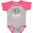 thumbnail image 3 of Inktastic My Mimi Loves Me Grandchild Boys or Girls Baby Bodysuit, 3 of 5