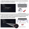thumbnail image 3 of Ps5 - Wireless Bluetooth Game Chatpad Keyboard, 47 Keys Keypad - Built-in Speaker 3.5mm Headset Audio Jack Compatible With Dualsense Controller, 3 of 5