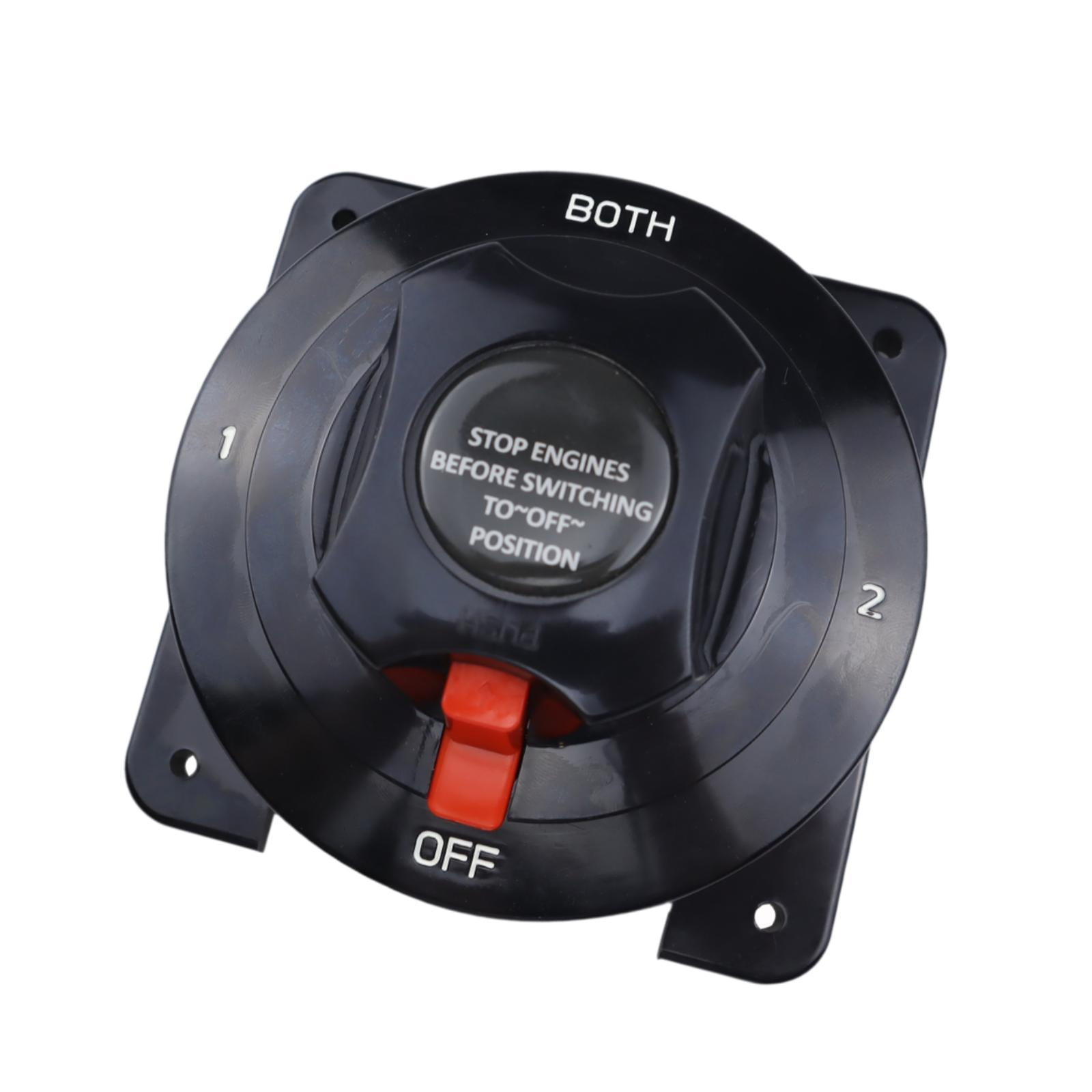 Wzmzjy 300A 6-32V on Off Battery Switch Battery Switch Disconnect with Knob for Trailer