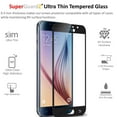 thumbnail image 3 of [2-Pack] Samsung Galaxy S6 SuperGuardZ Tempered Glass Screen Protector [Full Coverage, Edge-To-Edge Protection], Anti-Scratch, Anti-Shock, 3 of 4
