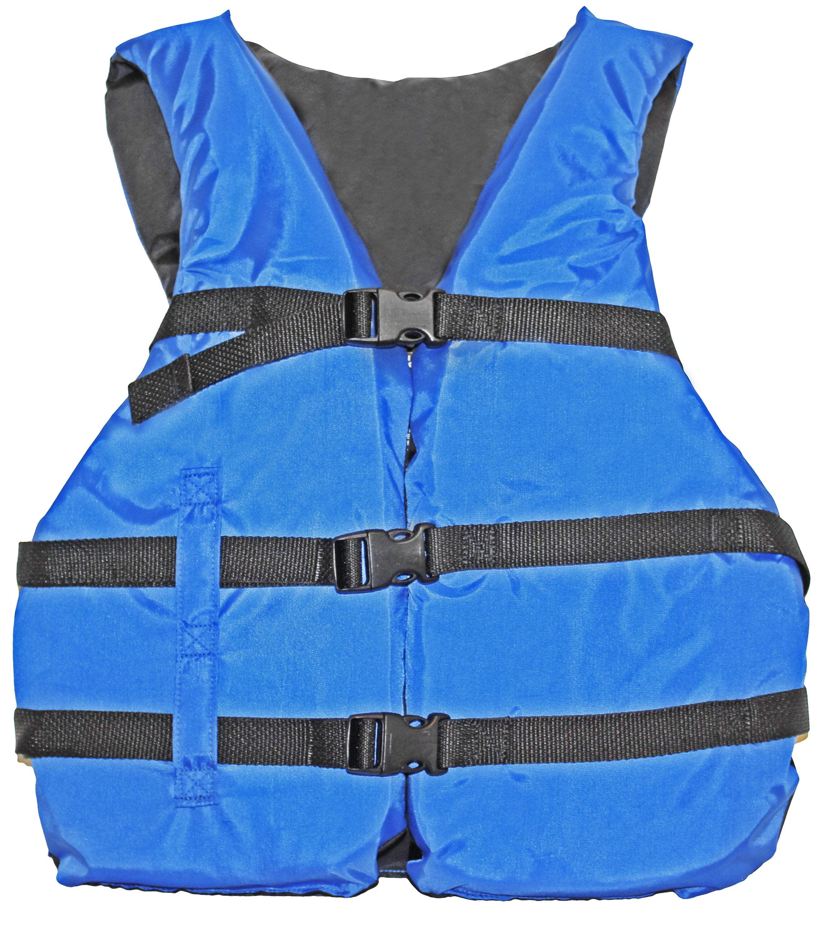 2 Pack Life jacket paddle vest; Coast Guard approved Type III PFD life vest flotation device; Jet ski, wakeboard, kayak; Ideal extra life jacket for pontoon boat