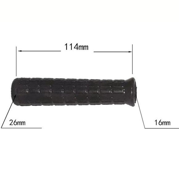 Upgrade Your Gardening Experience with 2Pcs Wheelbarrow Rubber Handles Non Slip & Weatherproof Replacement Grips PYC