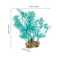 thumbnail image 2 of LIFKOME 2pcs Simulation Plastic Green Plants Aquarium Plants Assorted Color For Aquatic Environment, 2 of 8