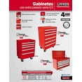 thumbnail image 2 of Gabinete Móvil Uso Extra Pesado Serie Ex 5gavetas 27 Ex27m5 Urrea EX27M5, 2 of 3