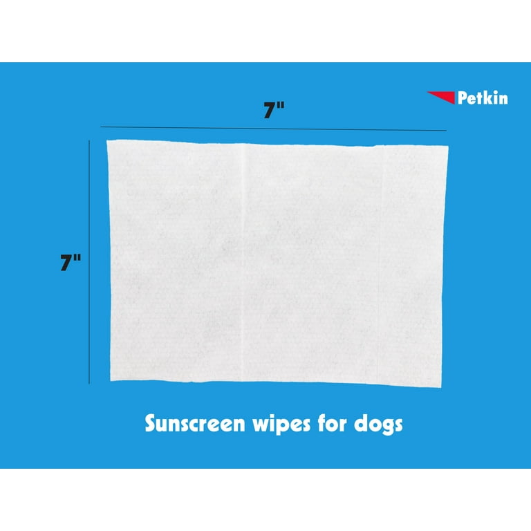Dog top sunscreen wipes