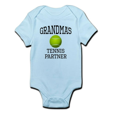 

CafePress - Grandmas Tennis Partner Body Suit - Baby Light Bodysuit