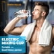 thumbnail image 2 of Popular!Coctelera eléctrica de proteínas,botella mezcladora de proteínas recargable por USB de 450ml,taza mezcladora de vórtice automática portátil,botella de mezcla de proteínas a prueba, 2 of 6