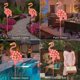 thumbnail image 3 of Luces solares de jardín HOMEIMPRO Flamingo 27 LED a prueba de agua, 3 of 8