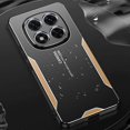 thumbnail image 3 of For Xiaomi Redmi Note 14 Pro 4G Phone Case Aluminium Alloy TPU PC Back Cover - Blue, 3 of 5