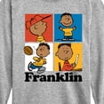 thumbnail image 3 of Peanuts - Franklin Grid - Youth Boys Long Sleeve Graphic T-Shirt, 3 of 6