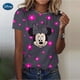 thumbnail image 2 of 2023 New Mickey Mouse Vintage Women's Tops Women's Casual Kawaii Short Sleeves Summer T-Shirts Couples Fashion children T-ShirtsM Gao Jinjia LED, 2 of 2