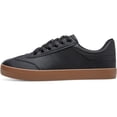 thumbnail image 5 of FUTINA women court Sneakers Comfortable Retro Tennis Sneakers Low Top Faux Leather walking Shoes(Black/Brown US8), 5 of 5