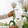 thumbnail image 3 of 12/1 rollos de cintas florales autoadhesivas para ramo verde, cinta de papel para envolver estambres, decoración de flores DIY para accesorios de boda para fiesta de floristería, 3 of 5