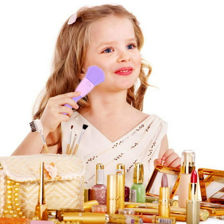 Hilitand Pretend Play Makeup Set Make Up Case and Cosmetic Set Makeup Accessories for Children Girls