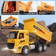 thumbnail image 3 of Excavadora carros vehículo de ingeniería RC juguete Xtellar color amarillo, 3 of 4