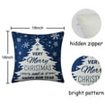 thumbnail image 3 of Christmas Throw Pillow Cover, 4 Pcs Throw Pillow Case Cotton Linen Vintage Cushion Cover, 3 of 9
