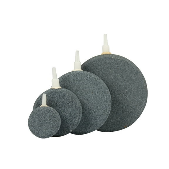 BAETEUY Aquarium Fish Tank Pond Round Bubble Air Stone Pump Hydroponic Oxygen Aerator