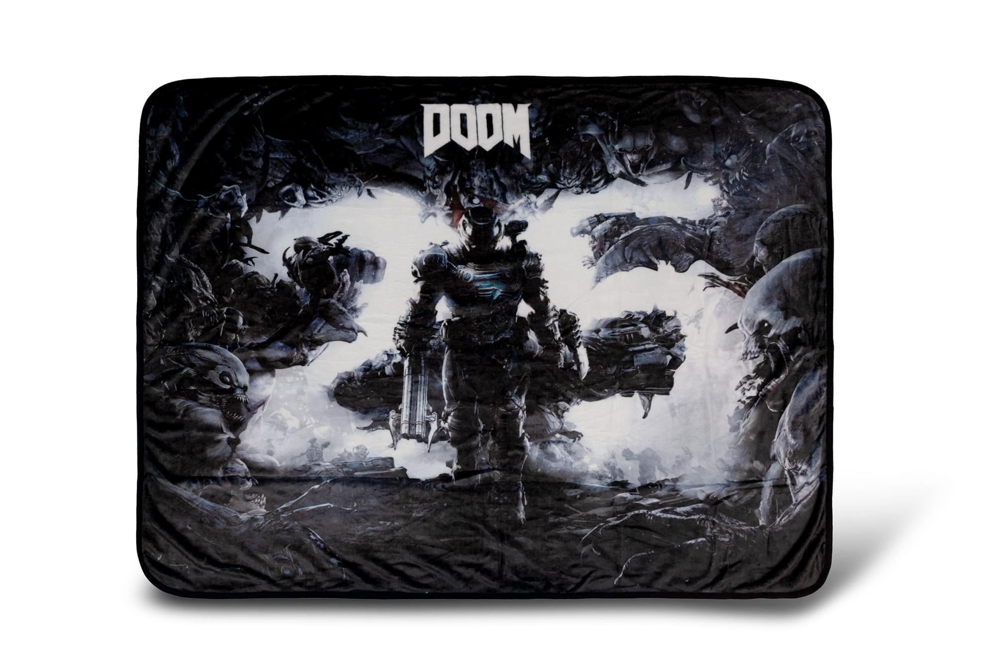 Doom Eternal Doomslayer 45x 60 Inch Fleece Throw Blanket