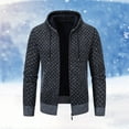 thumbnail image 3 of Mens Pullover Sweater Long Sleeve Color Block Pullovers Comfortable Dailywear Men's Fashion Big and Tall, Grey, Size L, 3 of 5