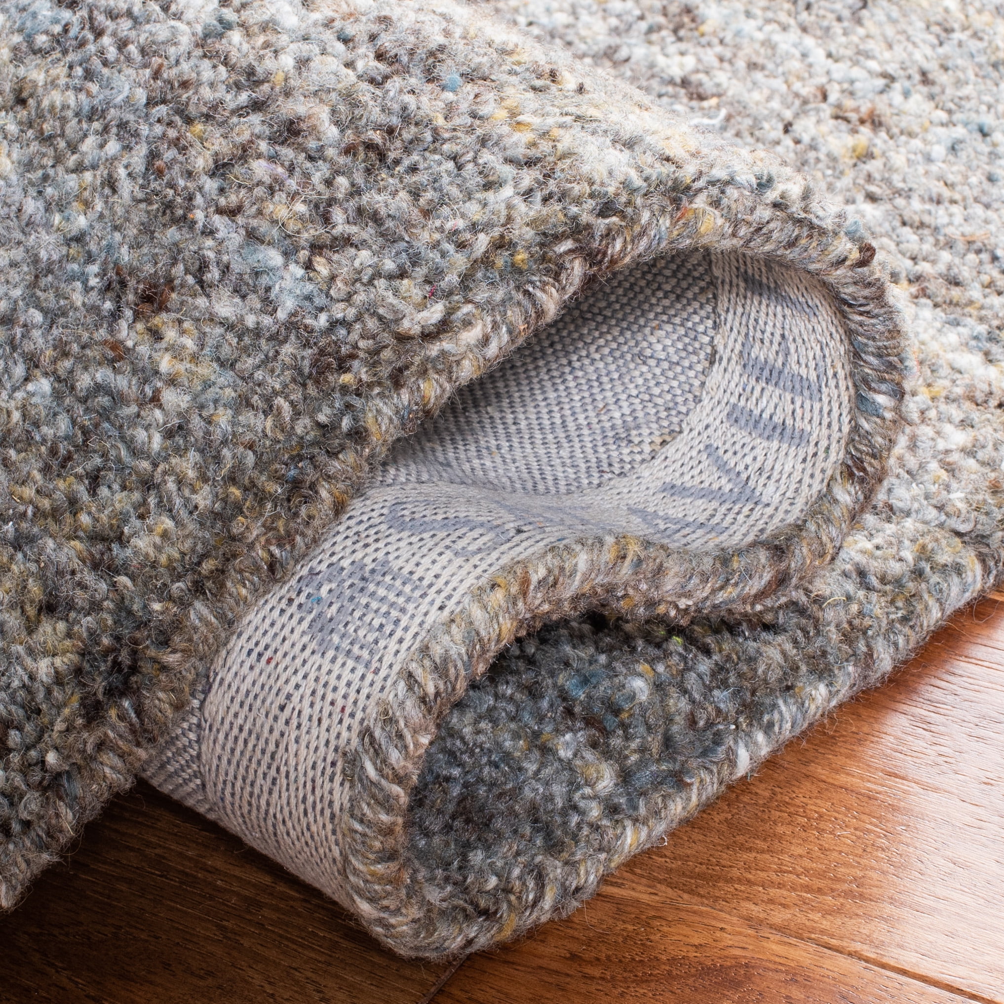 Safavieh Himalaya Flanagan Solid Area Rug, Gray/Olive, 8' x 10'