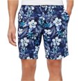 thumbnail image 1 of Club Room Shorts Chino Décontractés pour Hommes, Bleu, 44, 1 of 2