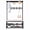Black, variant on YANAOFFE Entryway Coat Rack with Shoe Storage Bench, 4-in-1 Entryway Bench, Metal Hall Tree Shoes Bench with 10 Hooks, White