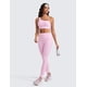 thumbnail image 3 of Top deportivo CRZ YOGA Butterluxe con un solo hombro rosa XL, 3 of 5