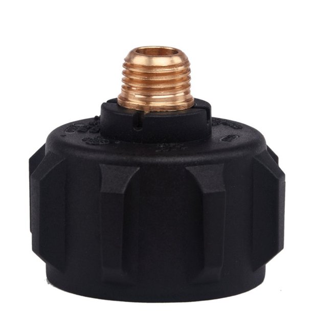 QCC1 Propane Adapter Gas Regulator Valve Fitting with Nut and 1/4 Inch