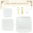 thumbnail image 6 of Dessert Cupcake Stand ,3 Tier Cup Cake Holder Tower Plastic Cake Display Stand Dessert Serving Tray for Tea Party,Birthday,Weding, 6 of 10