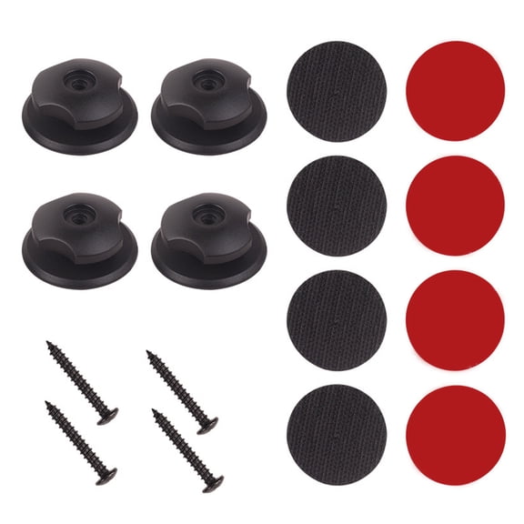 4Pcs Car Cargo Net Hook Auto Rear Trunk Mount Hook Storage Clip Hardware Kit Unviersal Car Cargo Trunk Hook Organizer