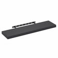 thumbnail image 4 of Furinno TANNA 12 x 47 2-in Thick Invisible Brackets Floating Shelves Americano, 4 of 4