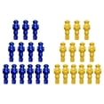 thumbnail image 4 of Almencla 26Pcs Table Soccer Men Player Football Player Birthday Indoor Table Game Toy Yellow Blue, 4 of 8
